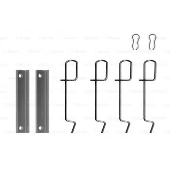 Kit d'accessoires, plaquette de frein à disque BOSCH 1 987 474 078