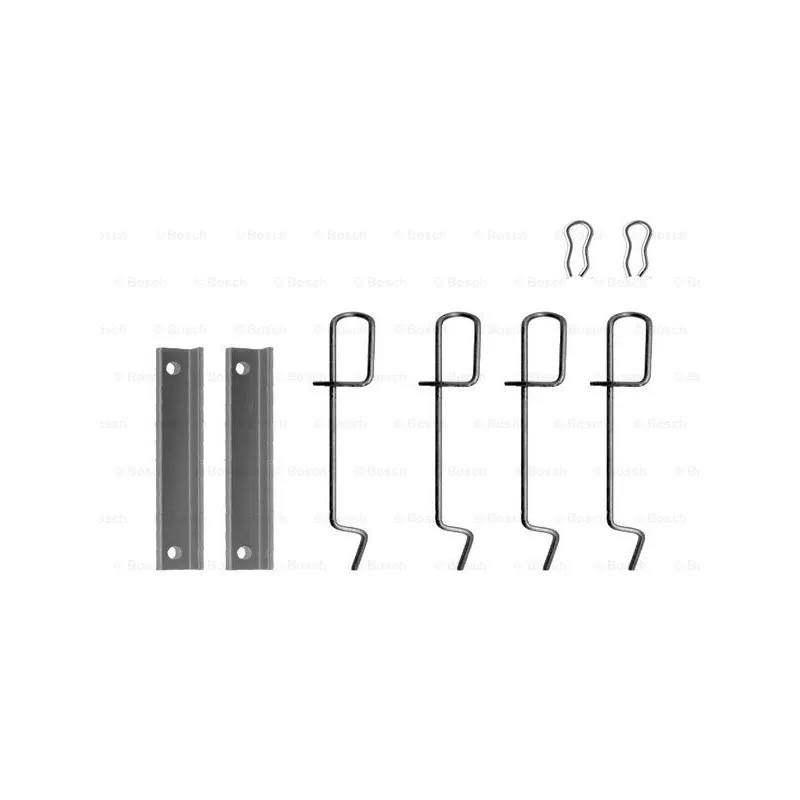 Kit d'accessoires, plaquette de frein à disque BOSCH 1 987 474 078
