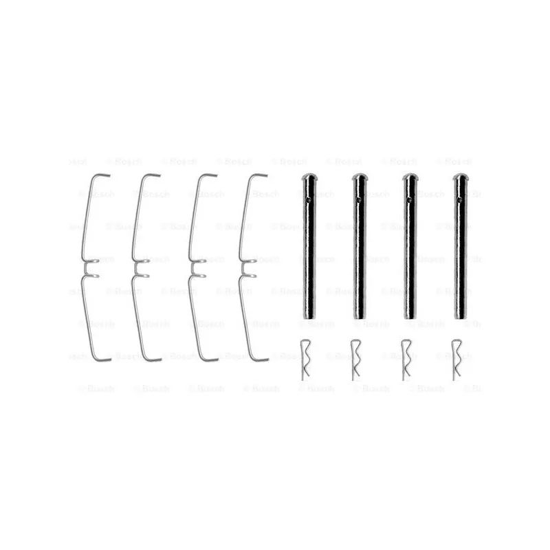 Kit d'accessoires, plaquette de frein à disque BOSCH 1 987 474 092
