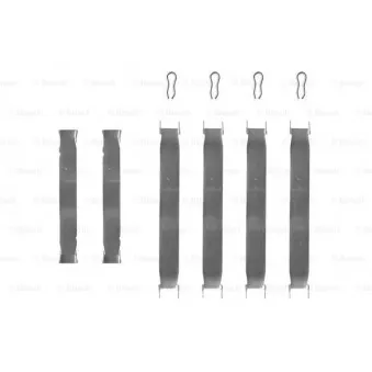 Kit d'accessoires, plaquette de frein à disque BOSCH 1 987 474 097