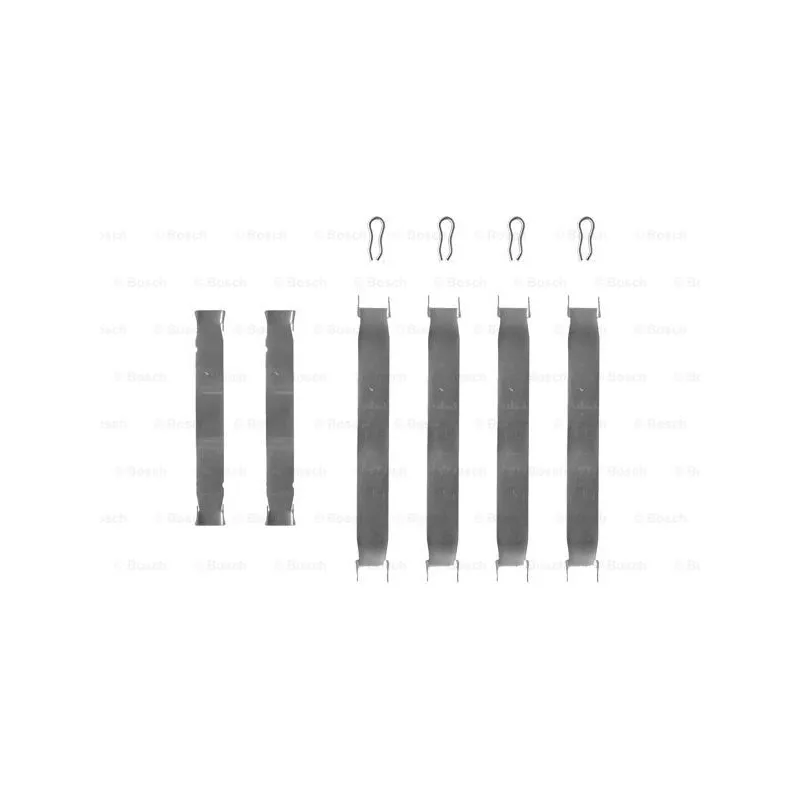 Kit d'accessoires, plaquette de frein à disque BOSCH 1 987 474 097