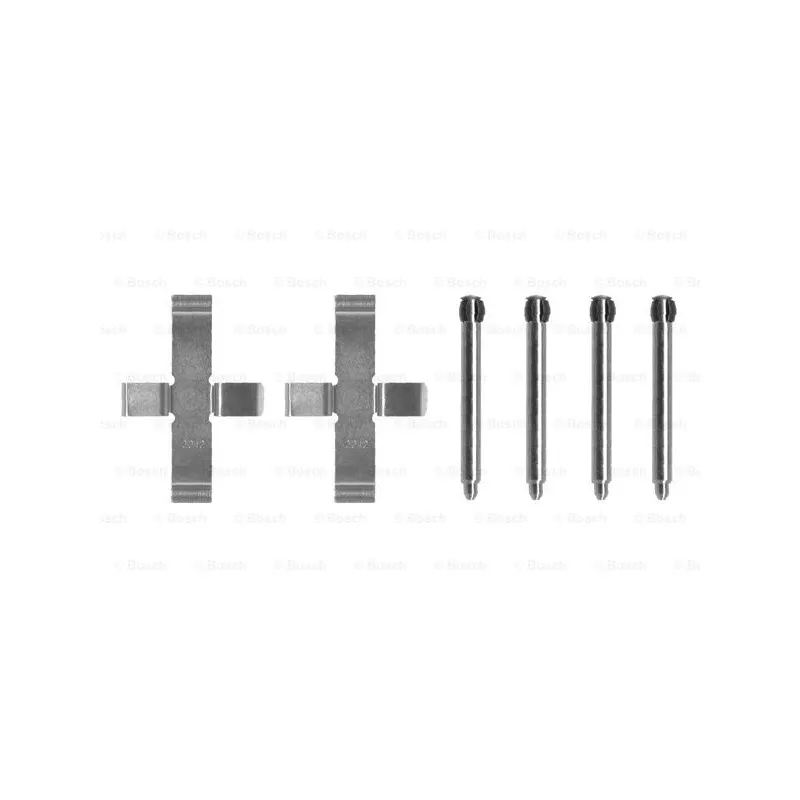 Kit d'accessoires, plaquette de frein à disque BOSCH 1 987 474 100