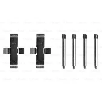 Kit d'accessoires, plaquette de frein à disque BOSCH 1 987 474 101