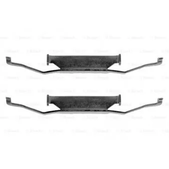 Kit d'accessoires, plaquette de frein à disque BOSCH 1 987 474 109