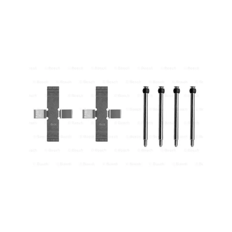 Kit d'accessoires, plaquette de frein à disque BOSCH 1 987 474 128