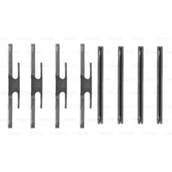 Kit d'accessoires, plaquette de frein à disque BOSCH 1 987 474 129