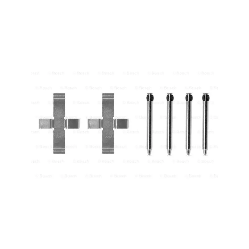 Kit d'accessoires, plaquette de frein à disque BOSCH 1 987 474 130