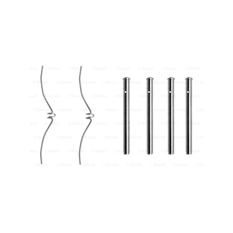 Kit d'accessoires, plaquette de frein à disque BOSCH 1 987 474 140