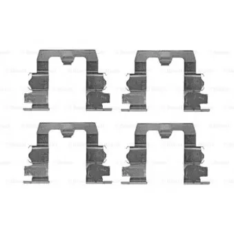 Kit d'accessoires, plaquette de frein à disque BOSCH 1 987 474 153