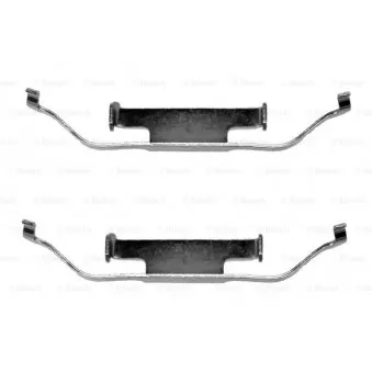 Kit d'accessoires, plaquette de frein à disque BOSCH 1 987 474 154