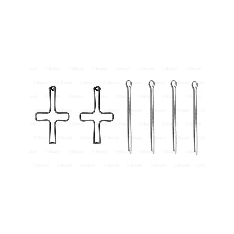 Kit d'accessoires, plaquette de frein à disque BOSCH 1 987 474 162