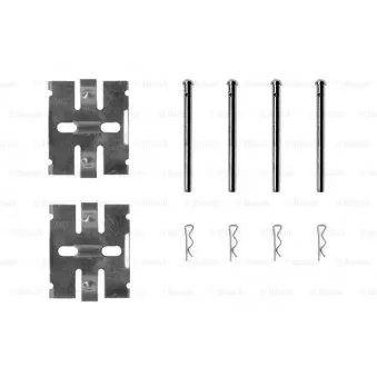 Kit d'accessoires, plaquette de frein à disque BOSCH 1 987 474 168