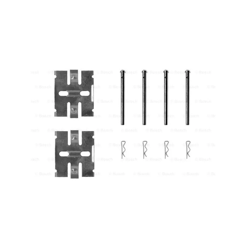 Kit d'accessoires, plaquette de frein à disque BOSCH 1 987 474 168
