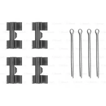 Kit d'accessoires, plaquette de frein à disque BOSCH 1 987 474 172
