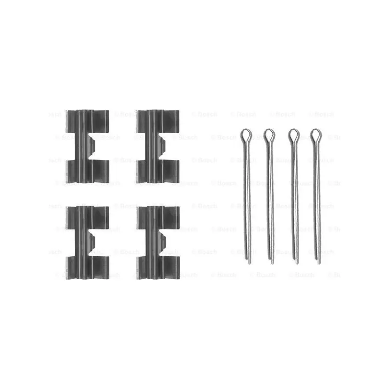 Kit d'accessoires, plaquette de frein à disque BOSCH 1 987 474 172
