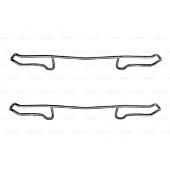 Kit d'accessoires, plaquette de frein à disque BOSCH 1 987 474 173