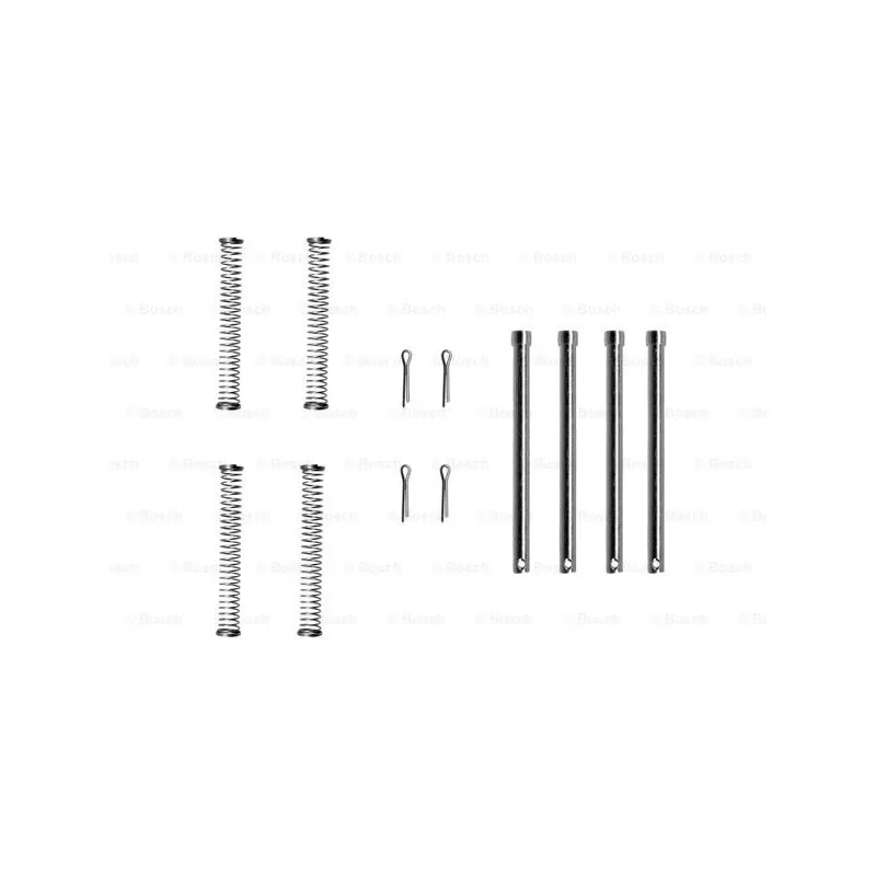 Kit d'accessoires, plaquette de frein à disque BOSCH 1 987 474 176