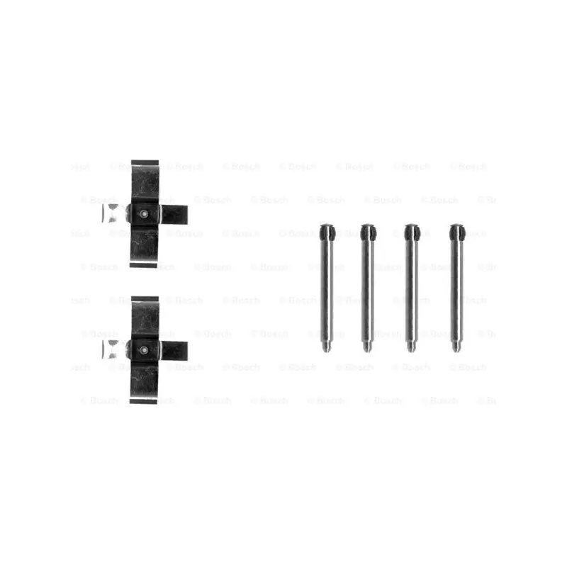 Kit d'accessoires, plaquette de frein à disque BOSCH 1 987 474 180