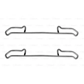 Kit d'accessoires, plaquette de frein à disque BOSCH 1 987 474 192