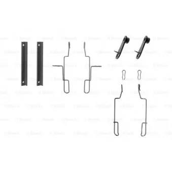 Kit d'accessoires, plaquette de frein à disque BOSCH 1 987 474 196