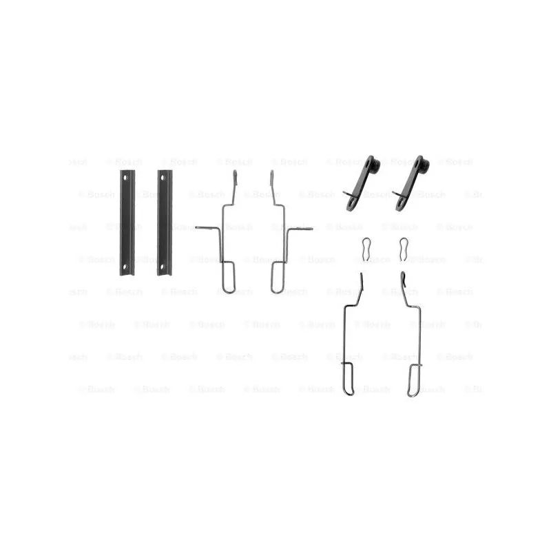 Kit d'accessoires, plaquette de frein à disque BOSCH 1 987 474 196