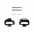 Kit d'accessoires, plaquette de frein à disque BOSCH 1 987 474 199 - Visuel 1