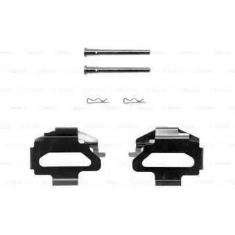 Kit d'accessoires, plaquette de frein à disque BOSCH 1 987 474 199