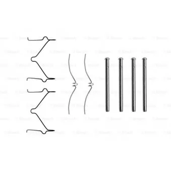 Kit d'accessoires, plaquette de frein à disque BOSCH 1 987 474 208