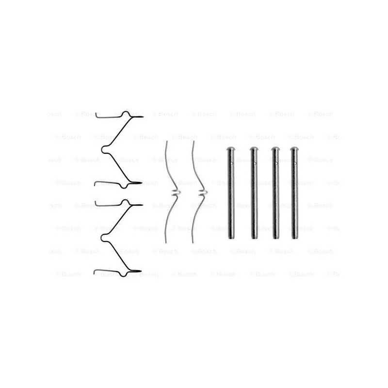Kit d'accessoires, plaquette de frein à disque BOSCH 1 987 474 208