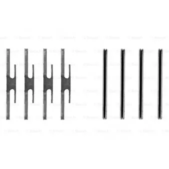 Kit d'accessoires, plaquette de frein à disque BOSCH 1 987 474 210