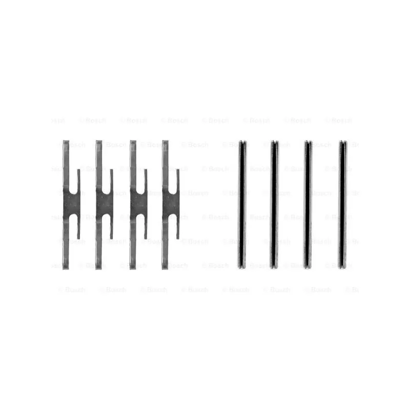 Kit d'accessoires, plaquette de frein à disque BOSCH 1 987 474 210