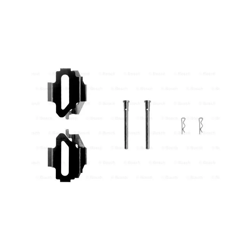 Kit d'accessoires, plaquette de frein à disque BOSCH 1 987 474 212