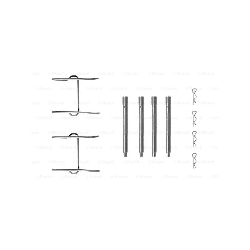 Kit d'accessoires, plaquette de frein à disque BOSCH 1 987 474 223