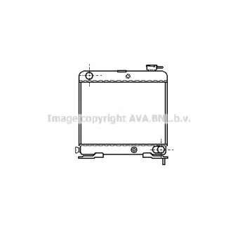 Radiateur, refroidissement du moteur AVA QUALITY COOLING