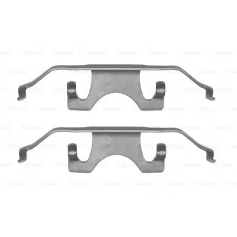 Kit d'accessoires, plaquette de frein à disque BOSCH 1 987 474 268