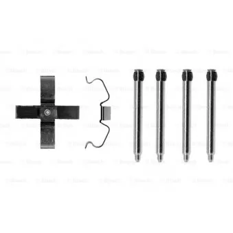 Kit d'accessoires, plaquette de frein à disque BOSCH 1 987 474 277