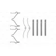 Kit d'accessoires, plaquette de frein à disque BOSCH 1 987 474 305 - Visuel 1
