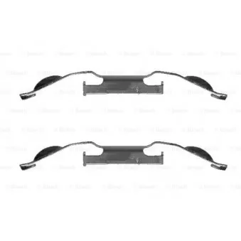 Kit d'accessoires, plaquette de frein à disque BOSCH 1 987 474 306