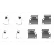 Kit d'accessoires, plaquette de frein à disque BOSCH 1 987 474 311 - Visuel 1