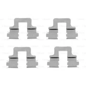 Kit d'accessoires, plaquette de frein à disque BOSCH 1 987 474 314