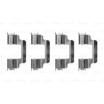 Kit d'accessoires, plaquette de frein à disque BOSCH 1 987 474 315