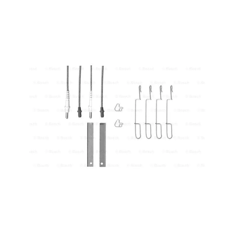 Kit d'accessoires, plaquette de frein à disque BOSCH 1 987 474 320