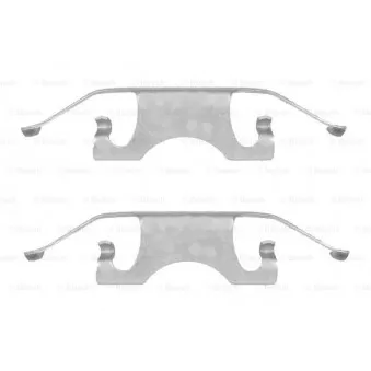 Kit d'accessoires, plaquette de frein à disque BOSCH 1 987 474 323