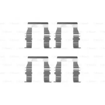 Kit d'accessoires, plaquette de frein à disque BOSCH 1 987 474 325