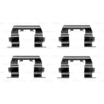 Kit d'accessoires, plaquette de frein à disque BOSCH 1 987 474 326
