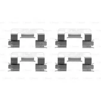 Kit d'accessoires, plaquette de frein à disque BOSCH 1 987 474 335