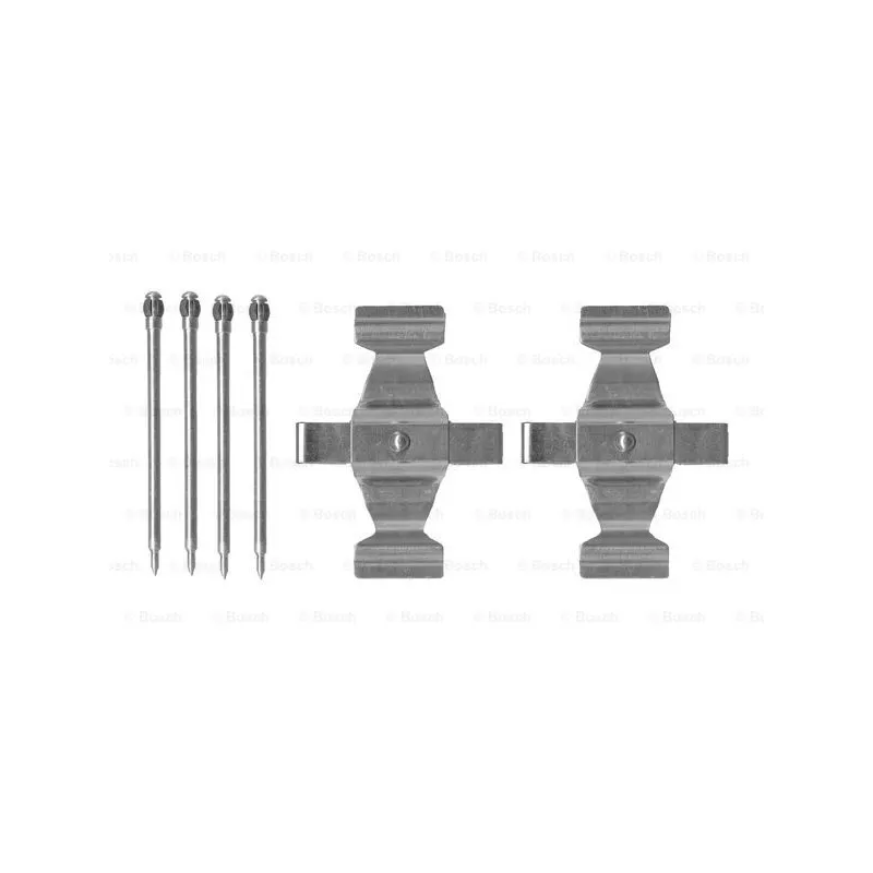 Kit d'accessoires, plaquette de frein à disque BOSCH 1 987 474 338