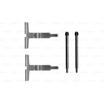 Kit d'accessoires, plaquette de frein à disque BOSCH 1 987 474 340