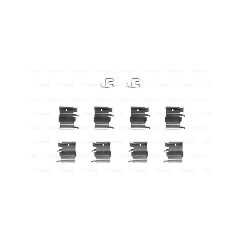 Kit d'accessoires, plaquette de frein à disque BOSCH 1 987 474 381
