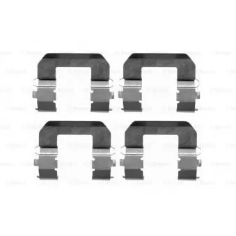 Kit d'accessoires, plaquette de frein à disque BOSCH 1 987 474 404